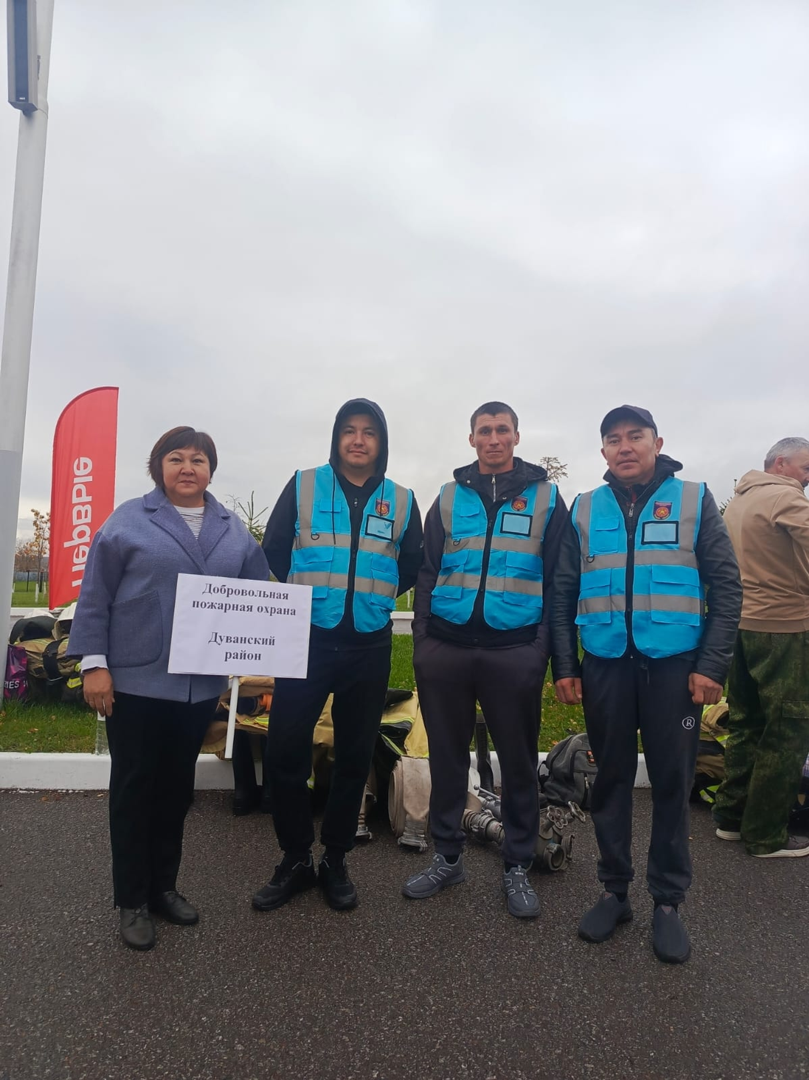 Дуванцы достойно выступили на смотре-конкурсе добровольных пожарных команд