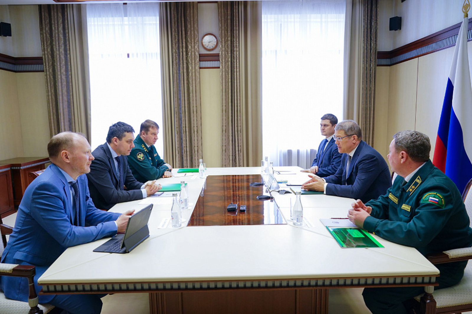 Встреча с руководителем Федерального агентства лесного хозяйства Иваном Советниковым