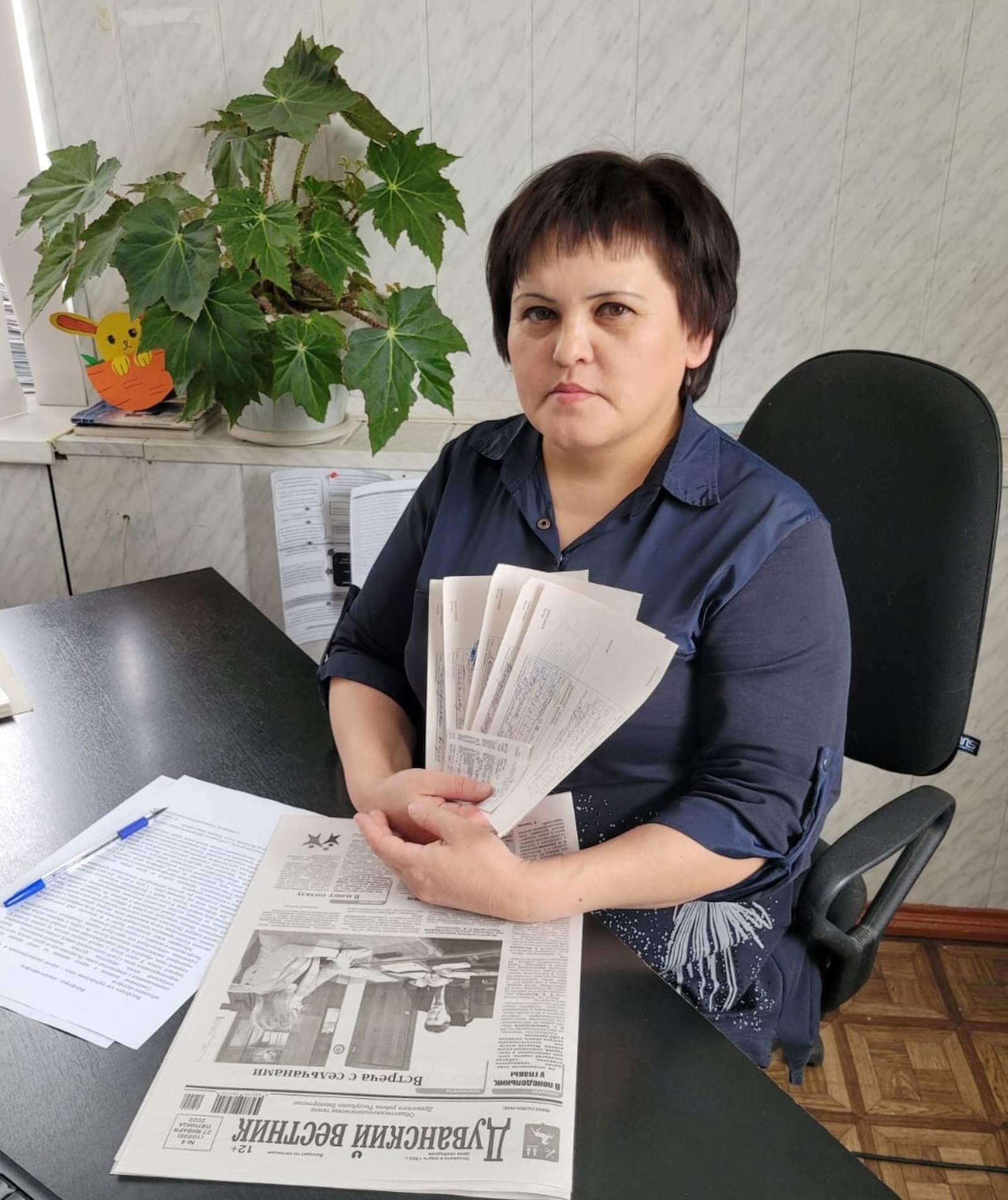 Главный редактор газеты «Дуванский вестник» участвует в республиканском проекте «Атайсал»