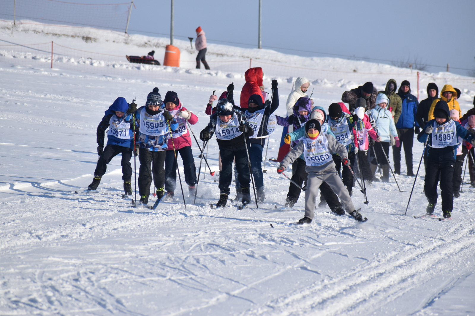 Традиционное спортивное соревнование «Лыжня России» состоялось в Месягутово