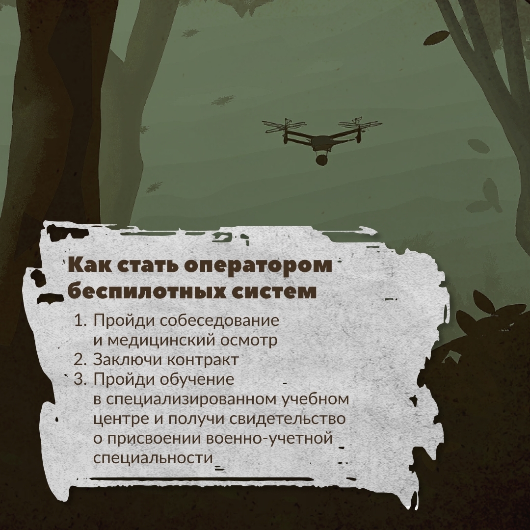 Пять причин вступить в войска беспилотных систем