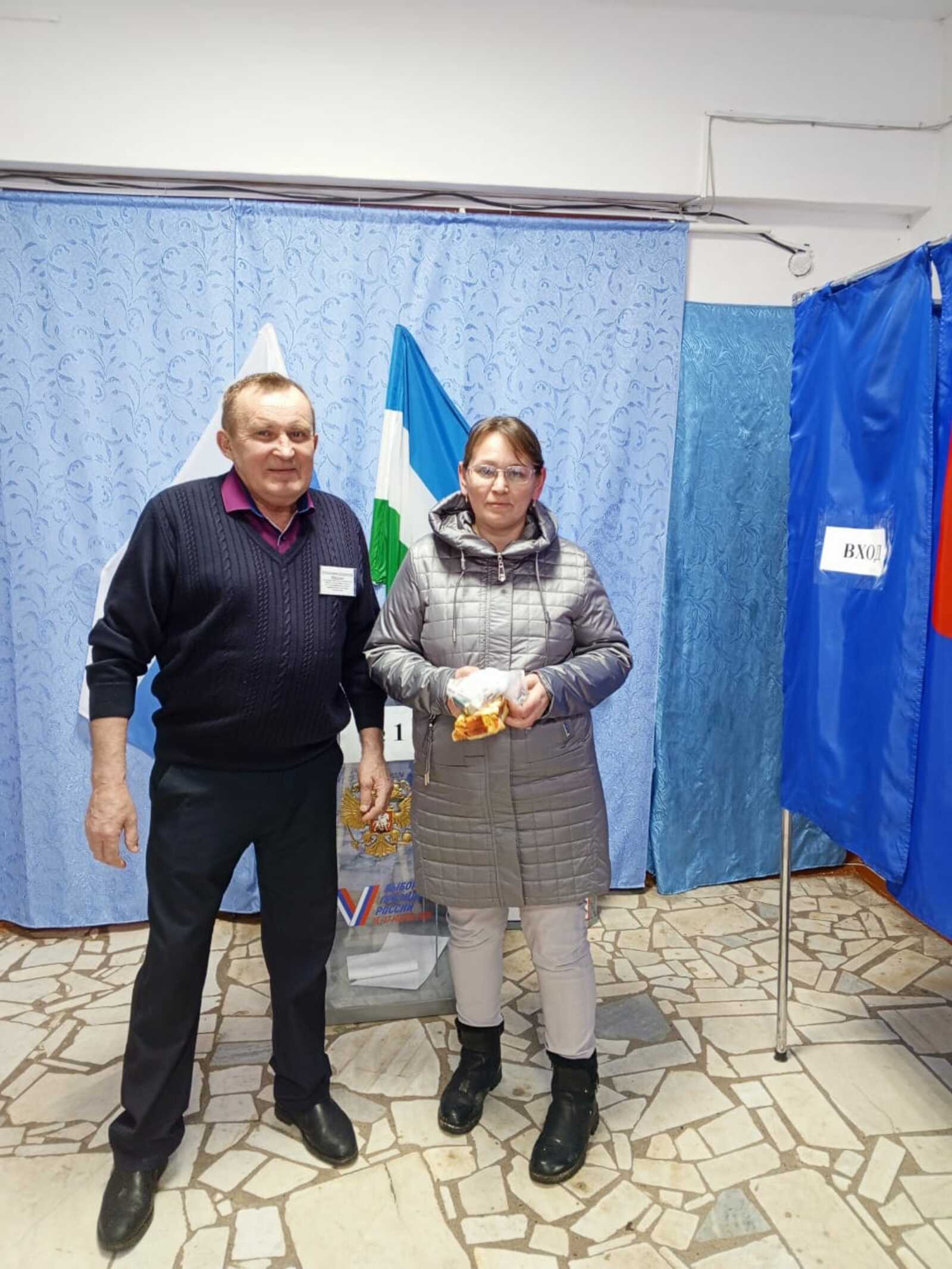 В Дуванском районе начался второй день выборов Президента России