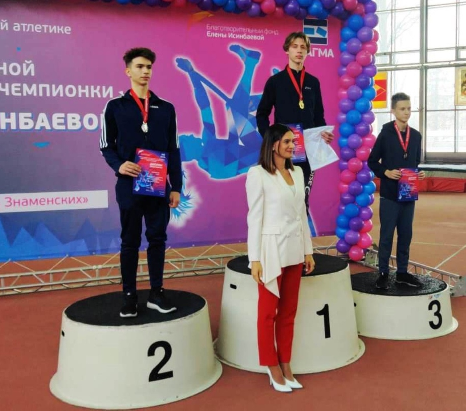 Воспитанник ДЮСШ Захар Неустроев стал победителем всероссийских соревнований по легкой атлетике в Москве