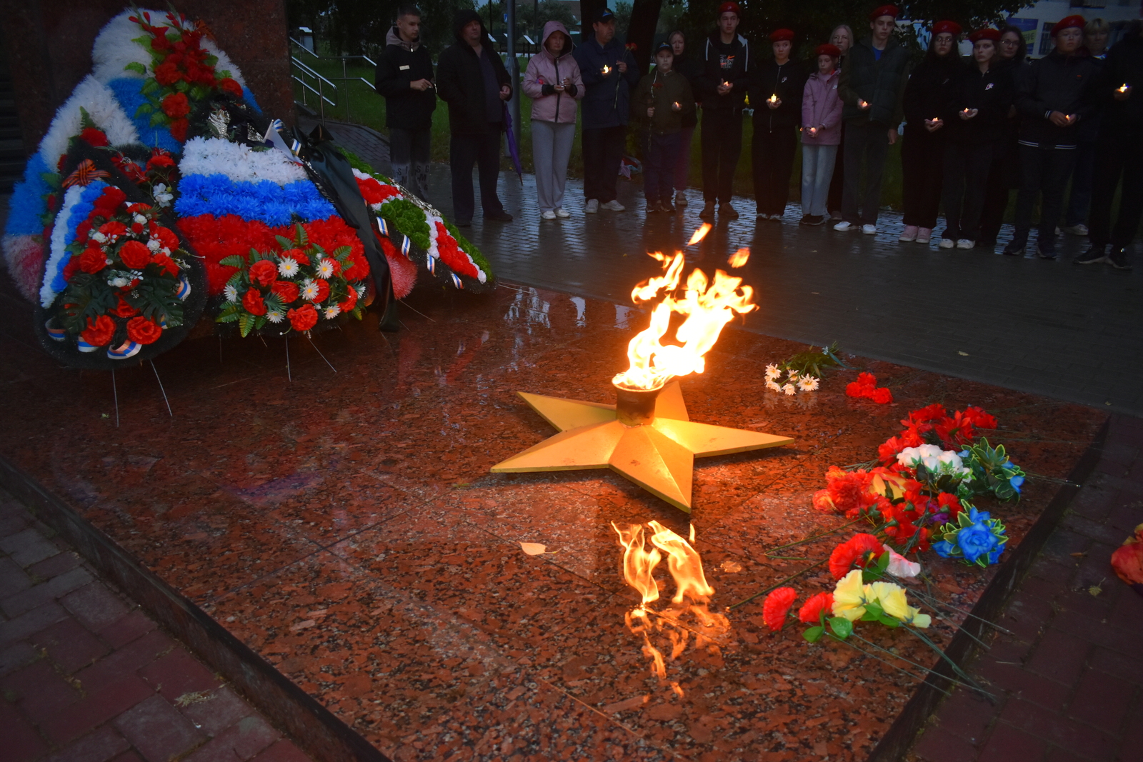 В Дуванском районе состоялась патриотическая акция "Свеча памяти"