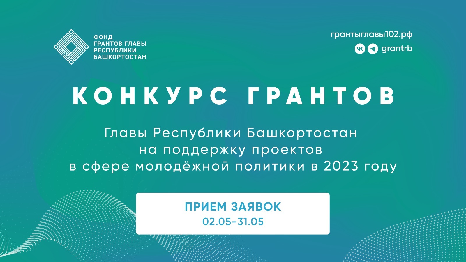 Открыт прием заявок на конкурс грантов Главы  Республики Башкортостан для НКО на поддержку проектов в сфере молодежной политики