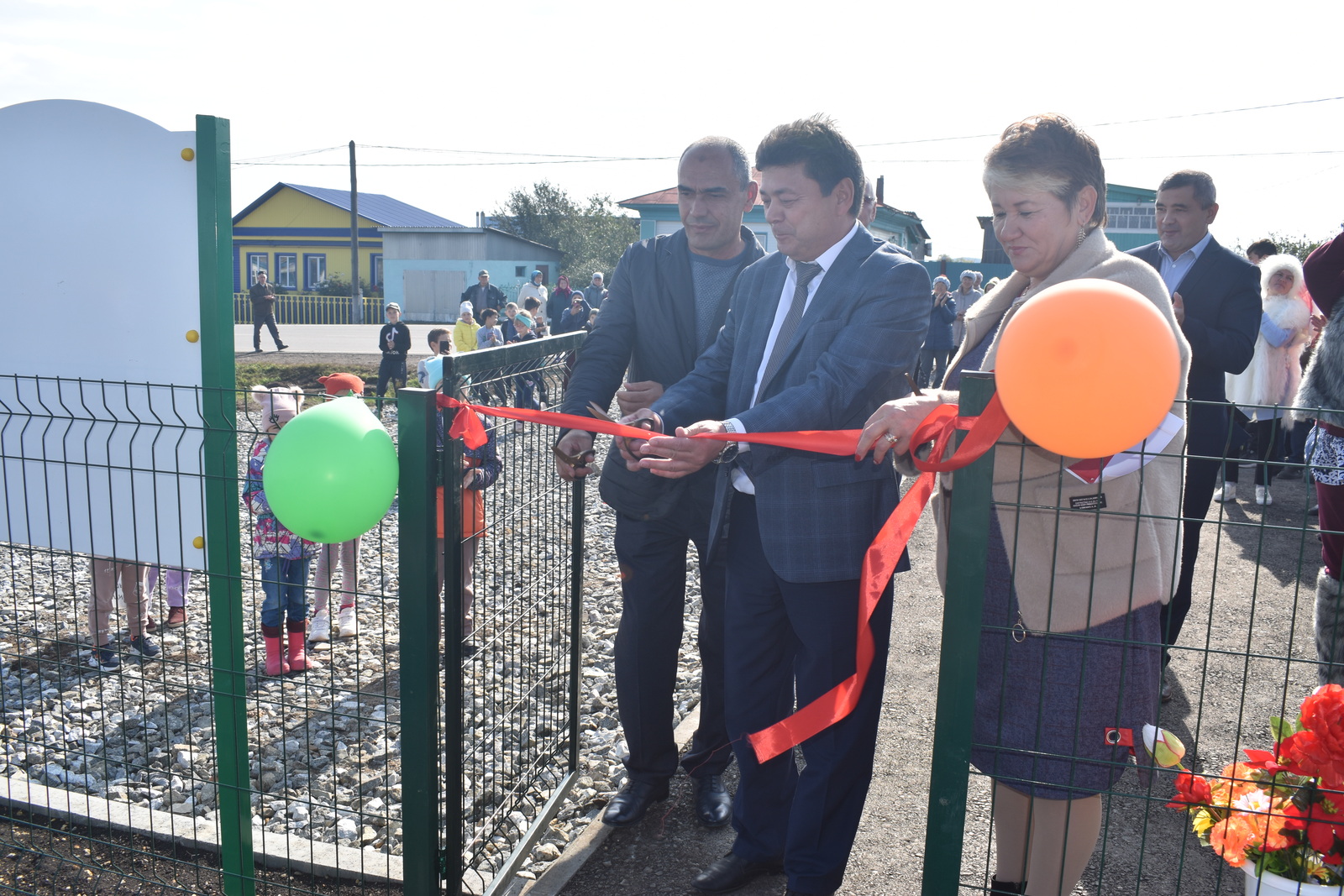 В Улькундах состоялось торжественное открытие парка отдыха и культуры