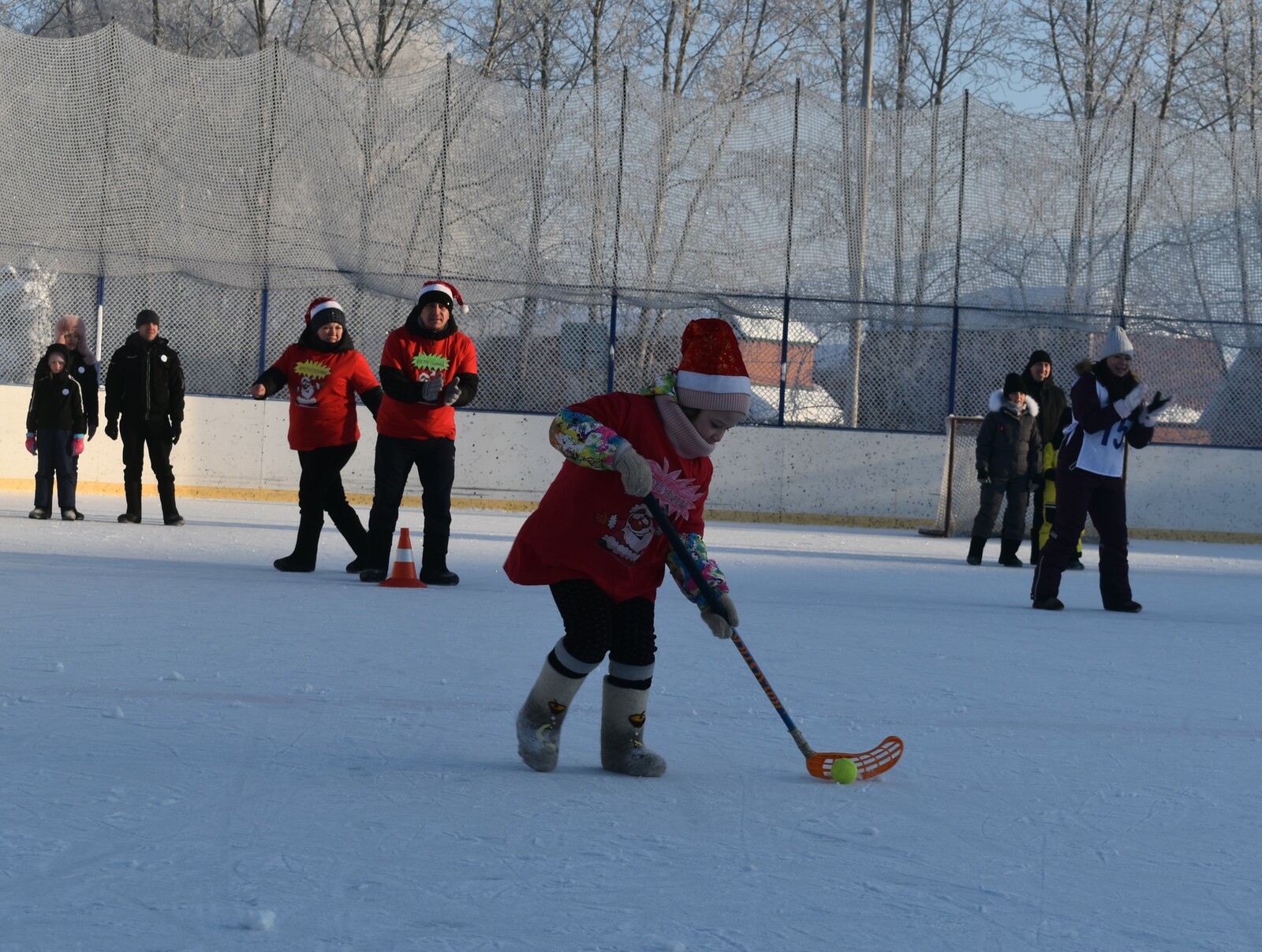 В Дуванском районе состоялся муниципальный этап "Новогодних семейных игр"