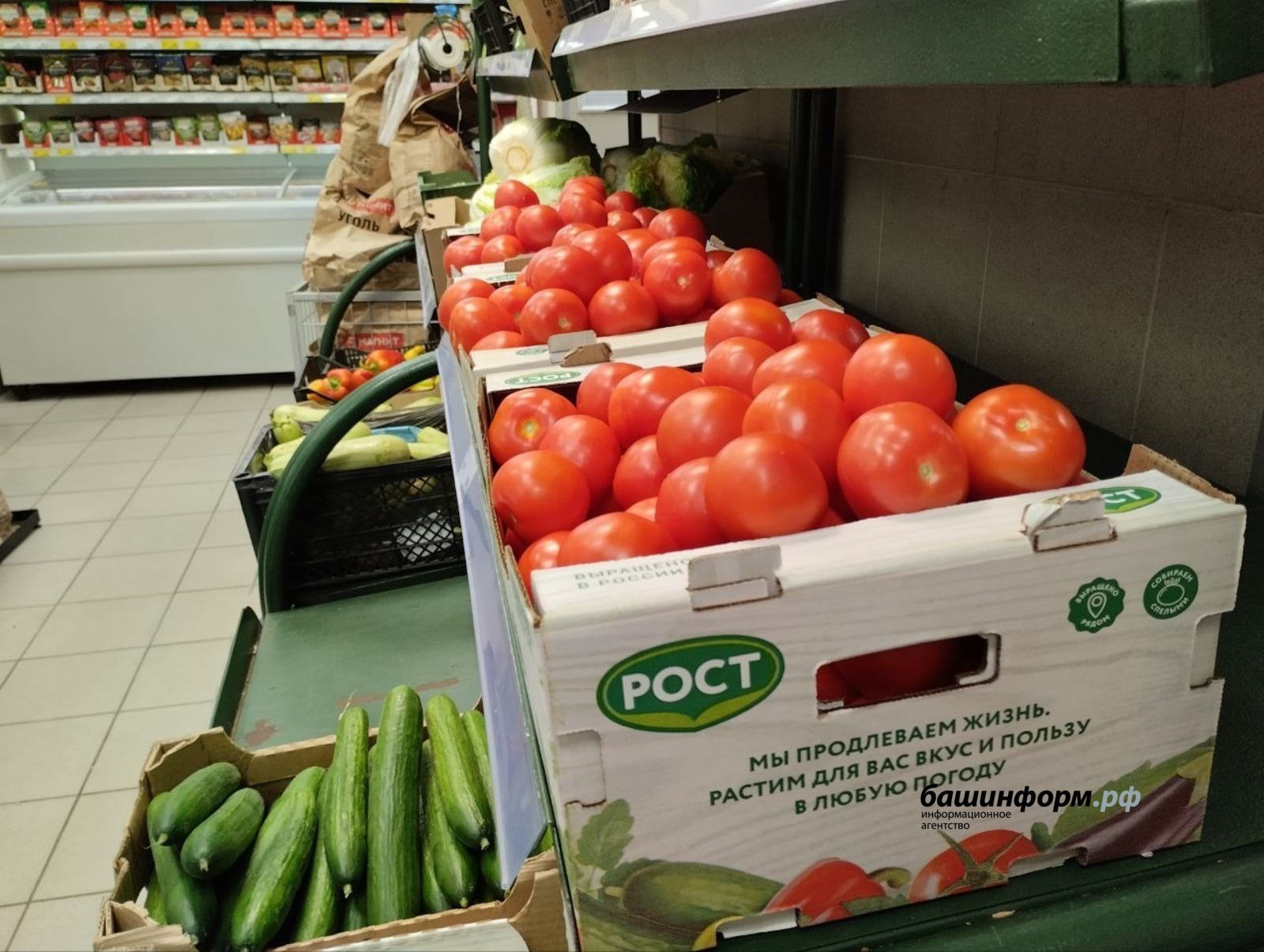 В Башкирии продукты подорожали за год на 2,8 проц.