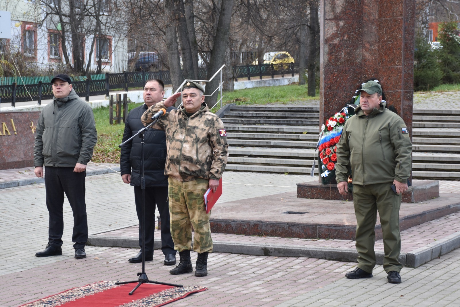 В Дуванском районе простились с Евгением Мозжериным