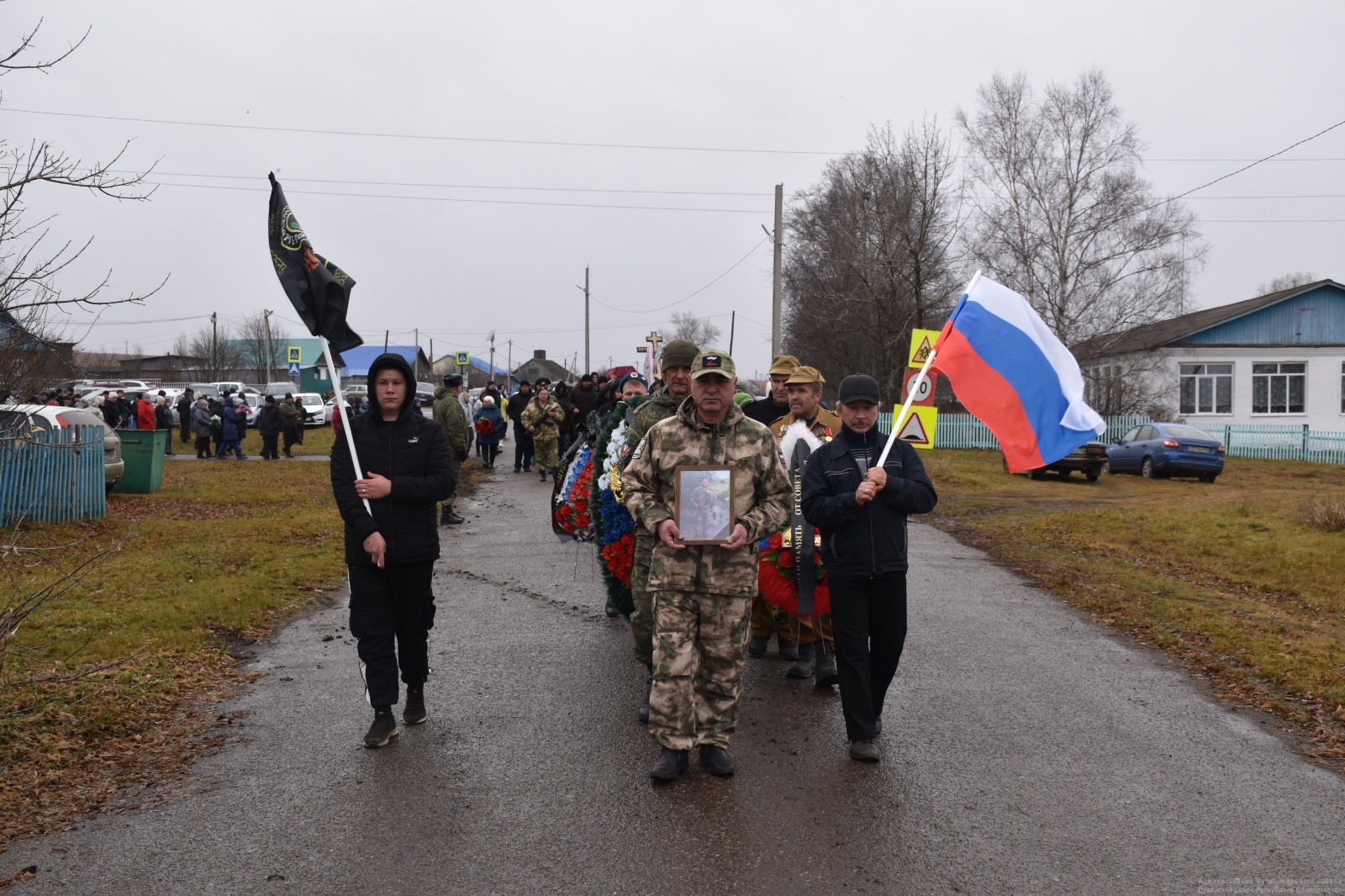 В селе Дуванского района простились с земляком