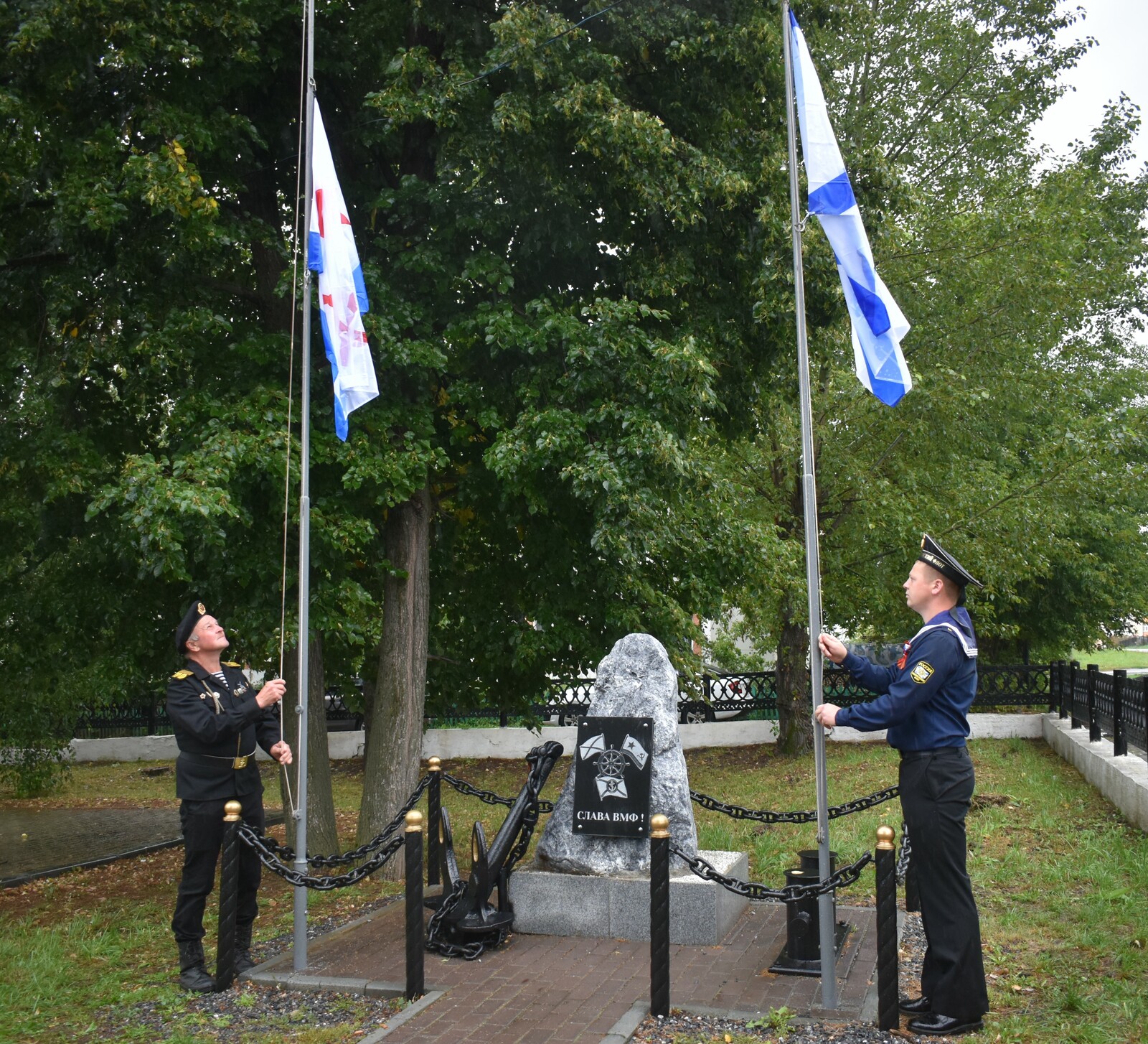 В Дуванском районе чествовали ветеранов ВМФ