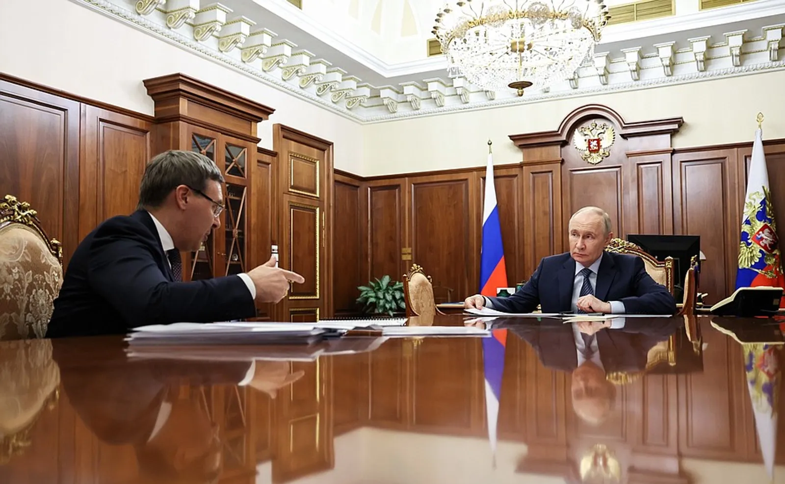 Путин обсудил с Фальковым работу над уникальными научными проектами