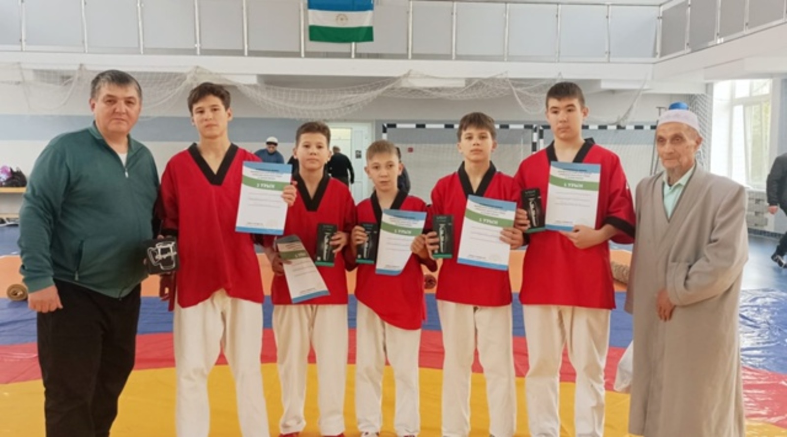 Борцы Дуванского района снова в числе победителей