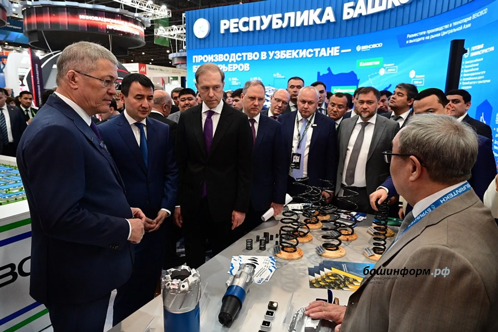 Радий Хабиров принял участие во встрече с Президентом Узбекистана