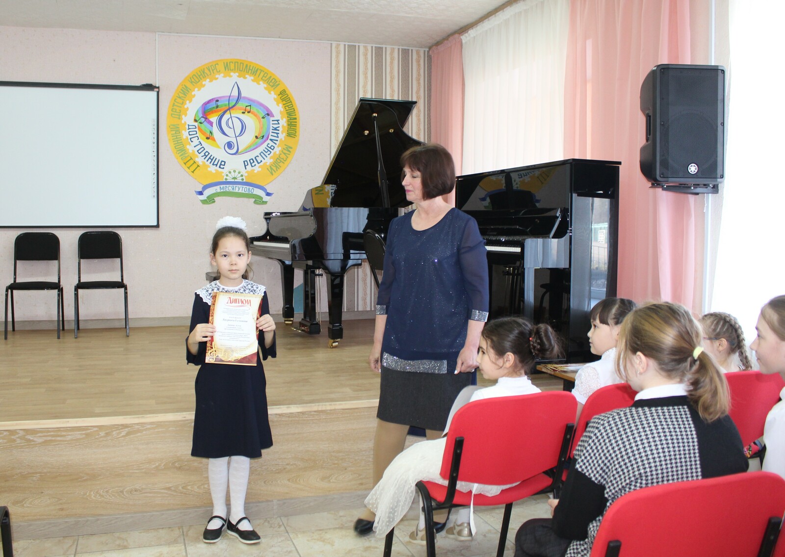 Сегодня в Месягутово состоялся III районный конкурс пианистов