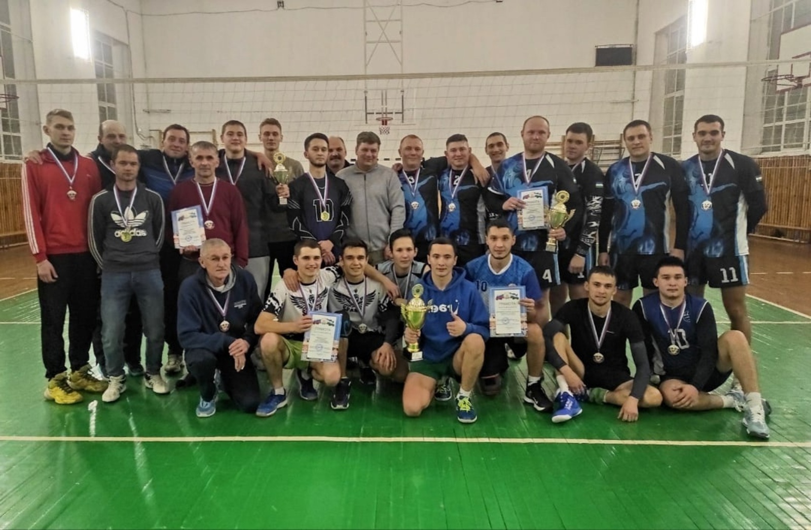 В Дуванском районе разыграли Кубок энергетика по волейболу