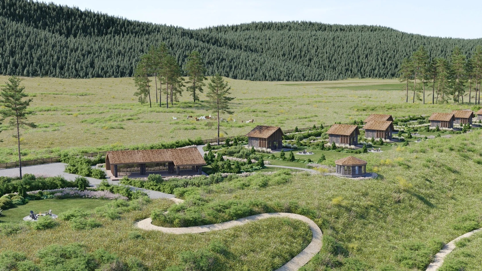 В Дуванском районе построят круглогодичный глэмпинг-парк