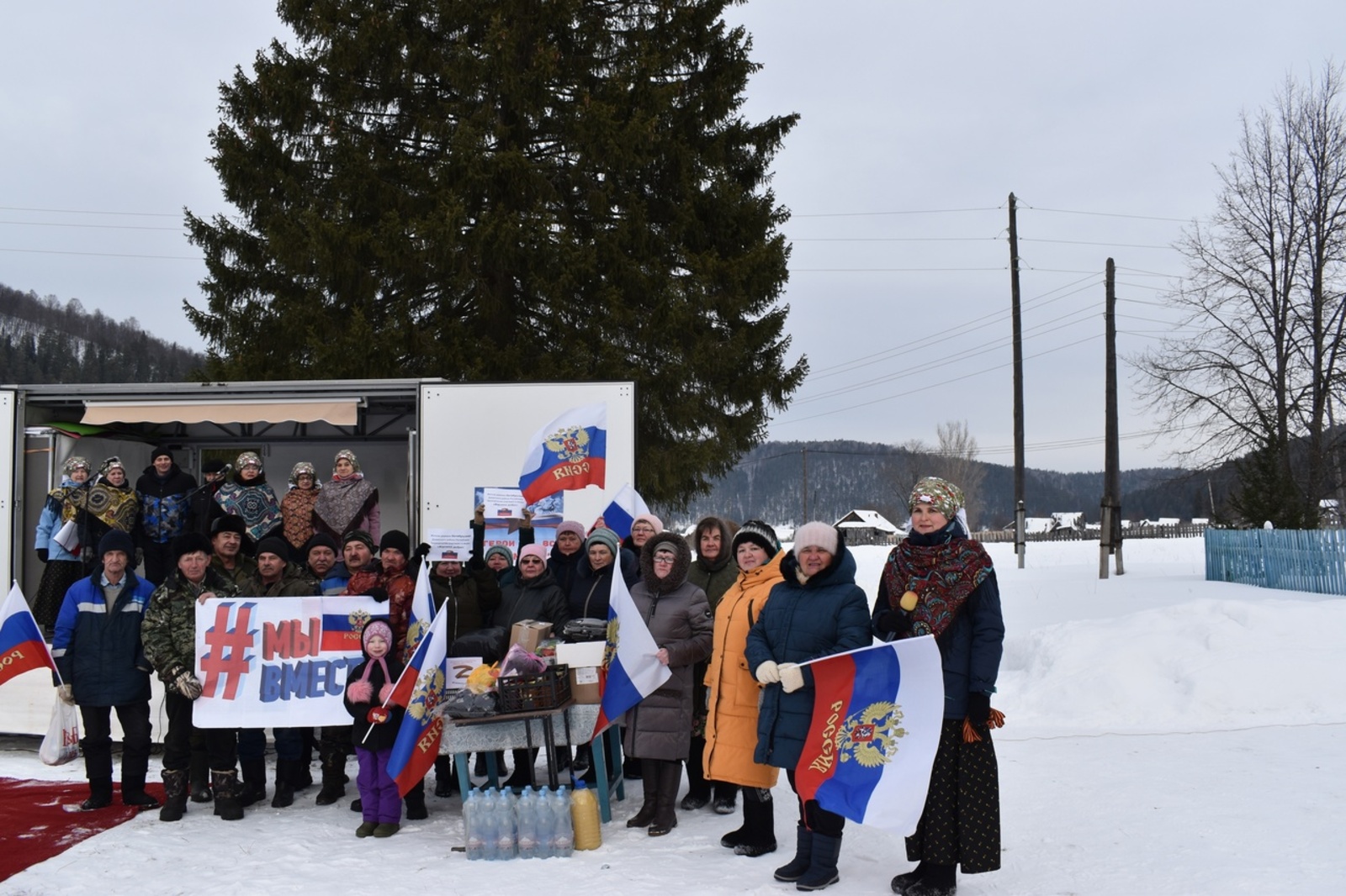 Жители Дуванского сельсовета стали участниками благотворительной акции
