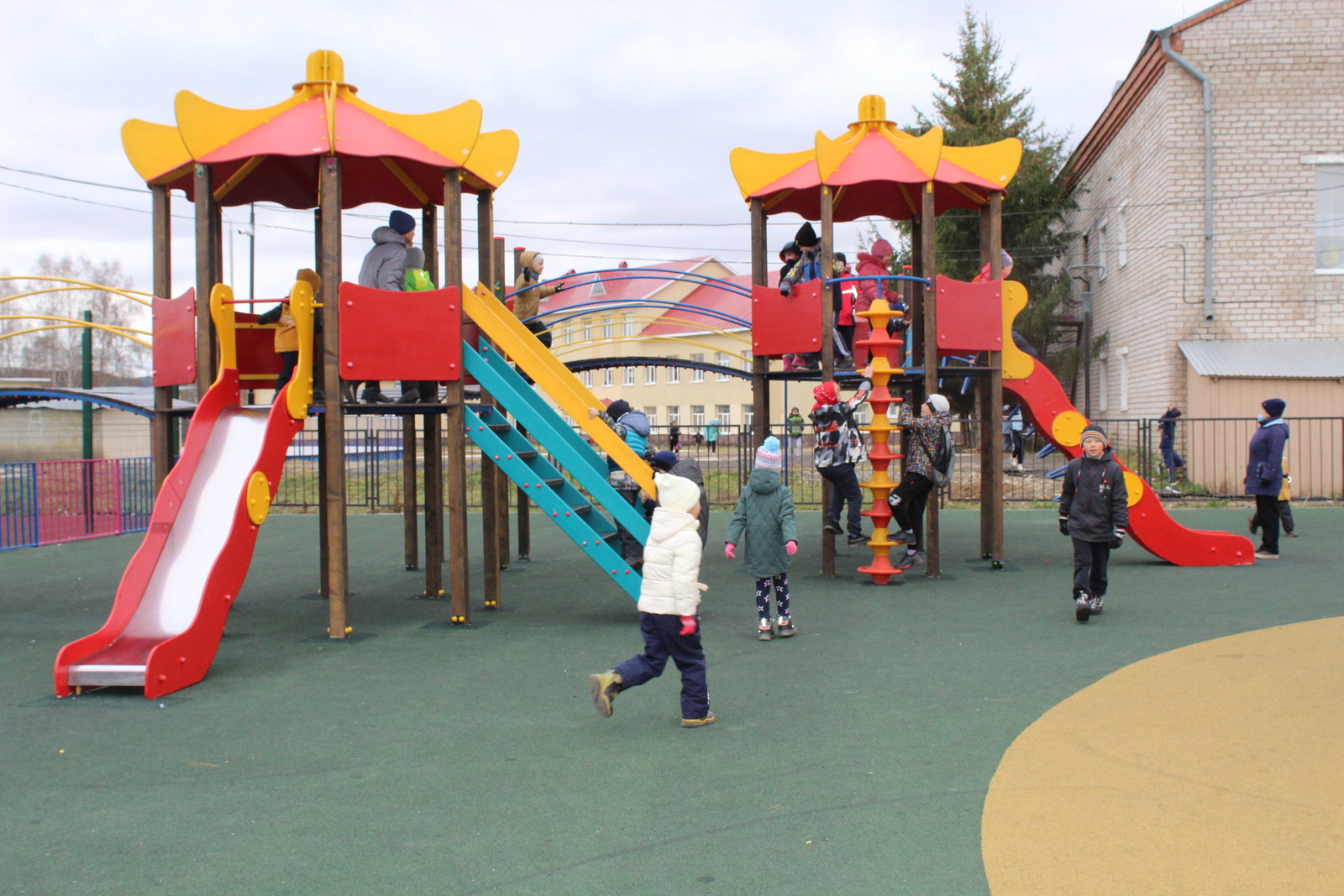 Сегодня в Месягутово состоялось открытие Семейного парка активного отдыха