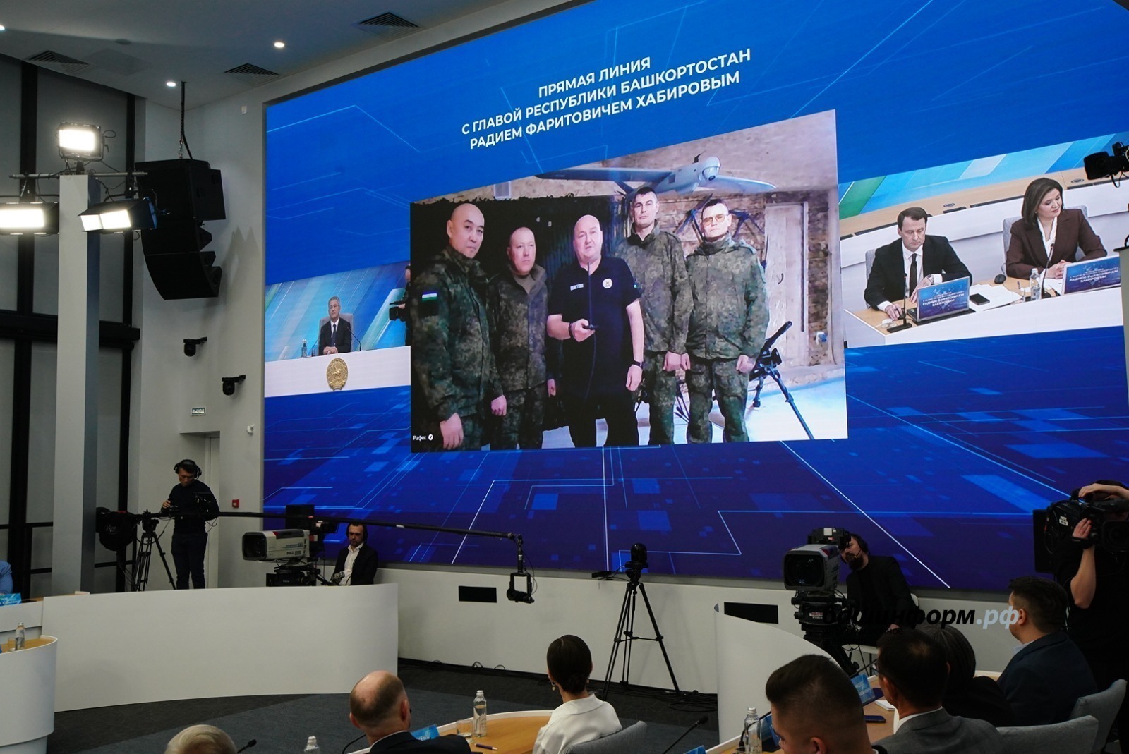 Участники СВО из Башкирии поблагодарили Радия Хабирова