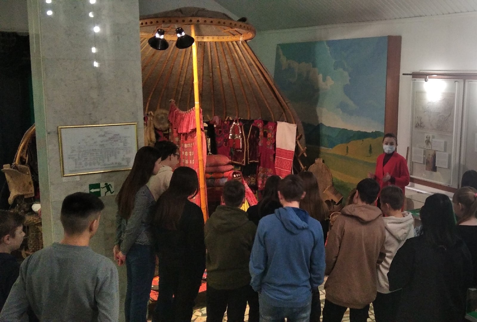 Гимназисты посетили музей Салавата Юлаева в Малоязе