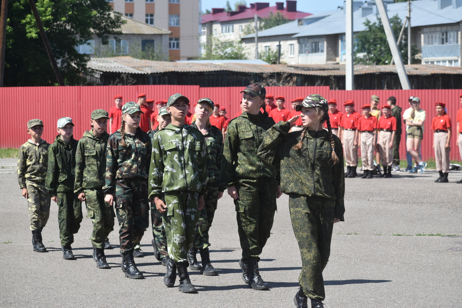 В Дуванском районе проходит военно-спортивная игра «Зарница»