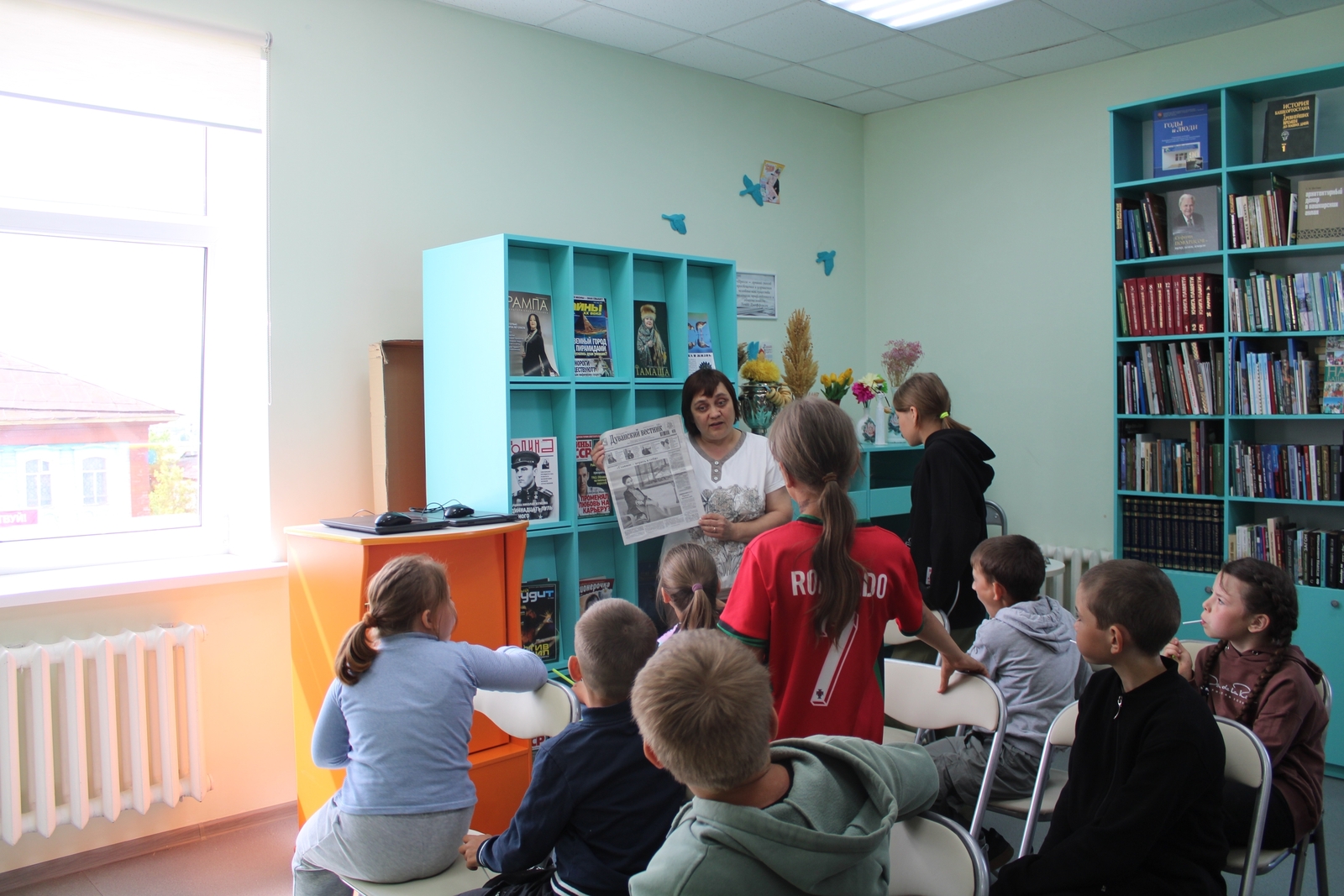 Дуванская модельная библиотека продолжает набирать популярность