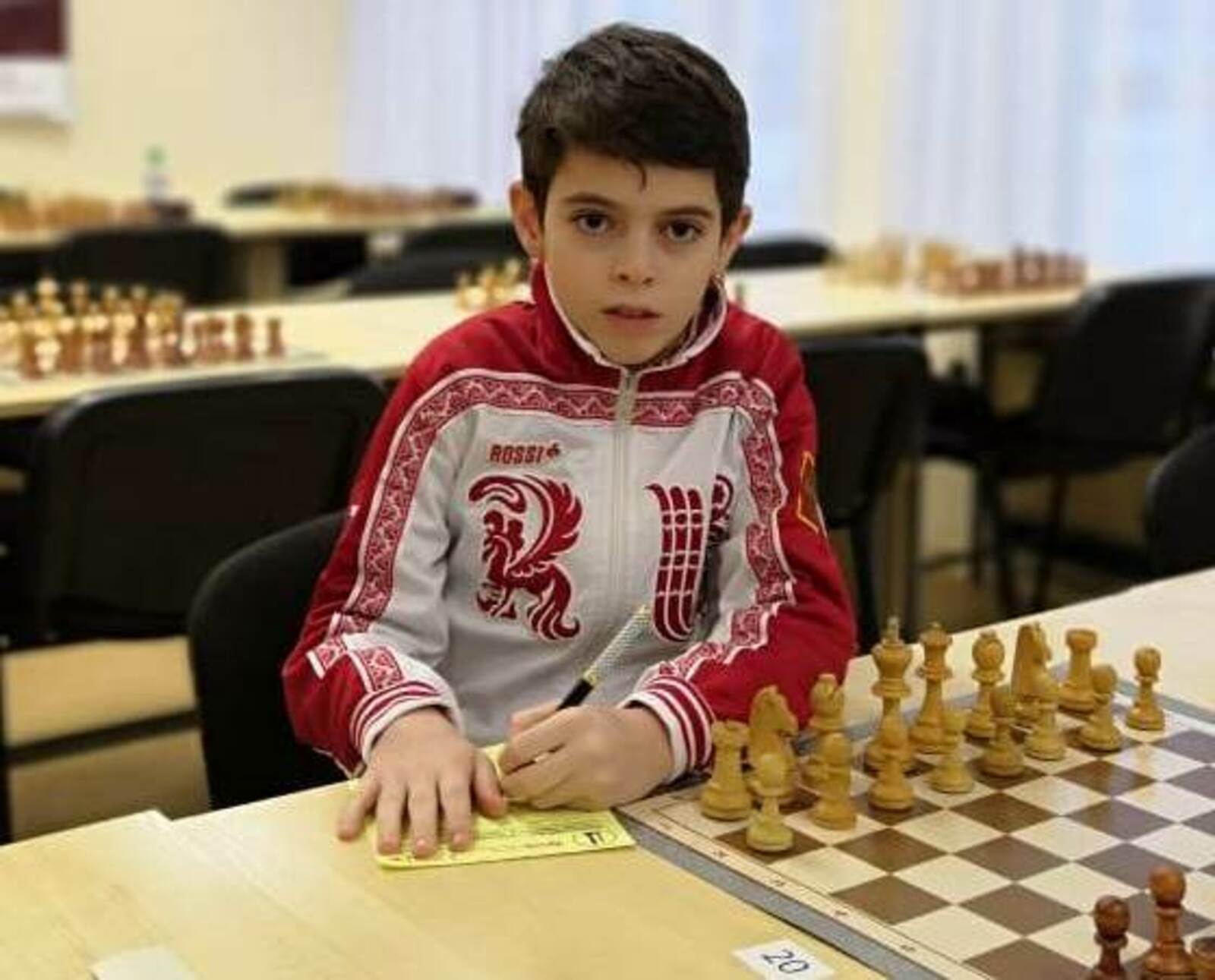 Левон Азизян стал вторым на республиканском Кубке БСК по шахматам