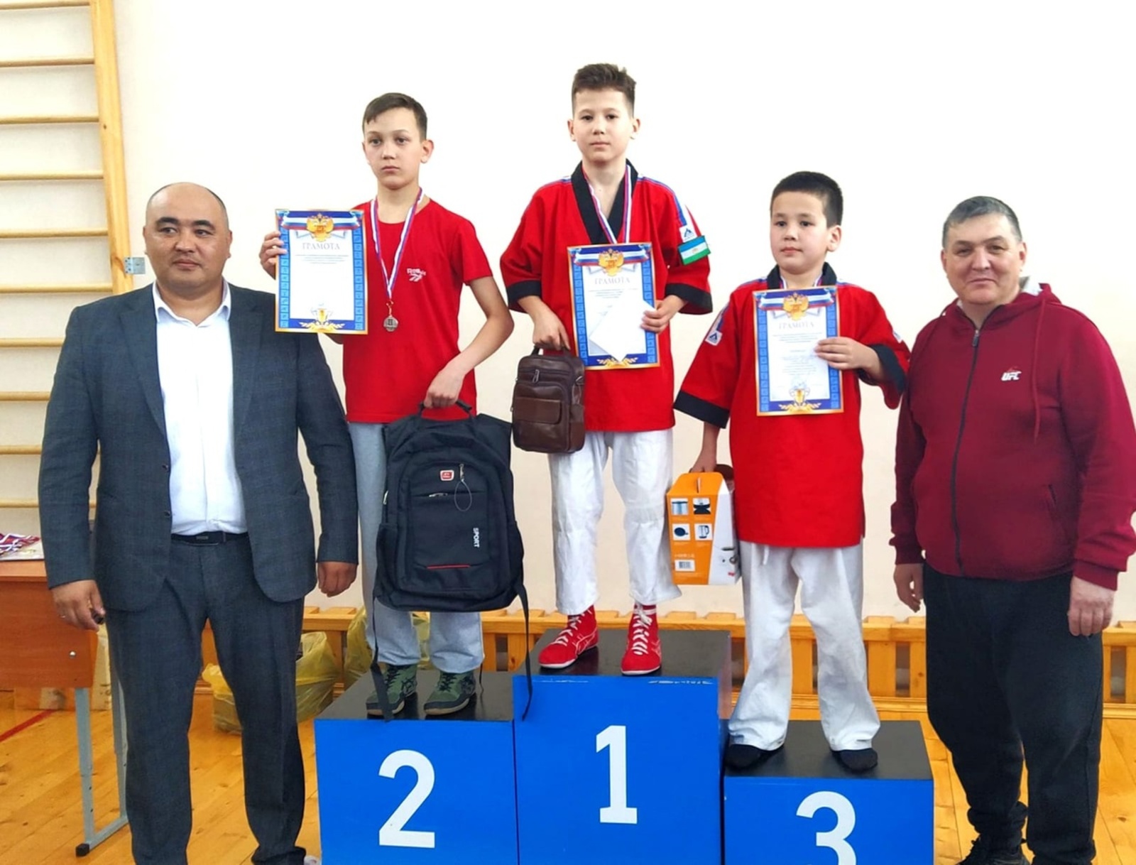 Юные борцы из Месягутово стали победителями  межрайонного турнира