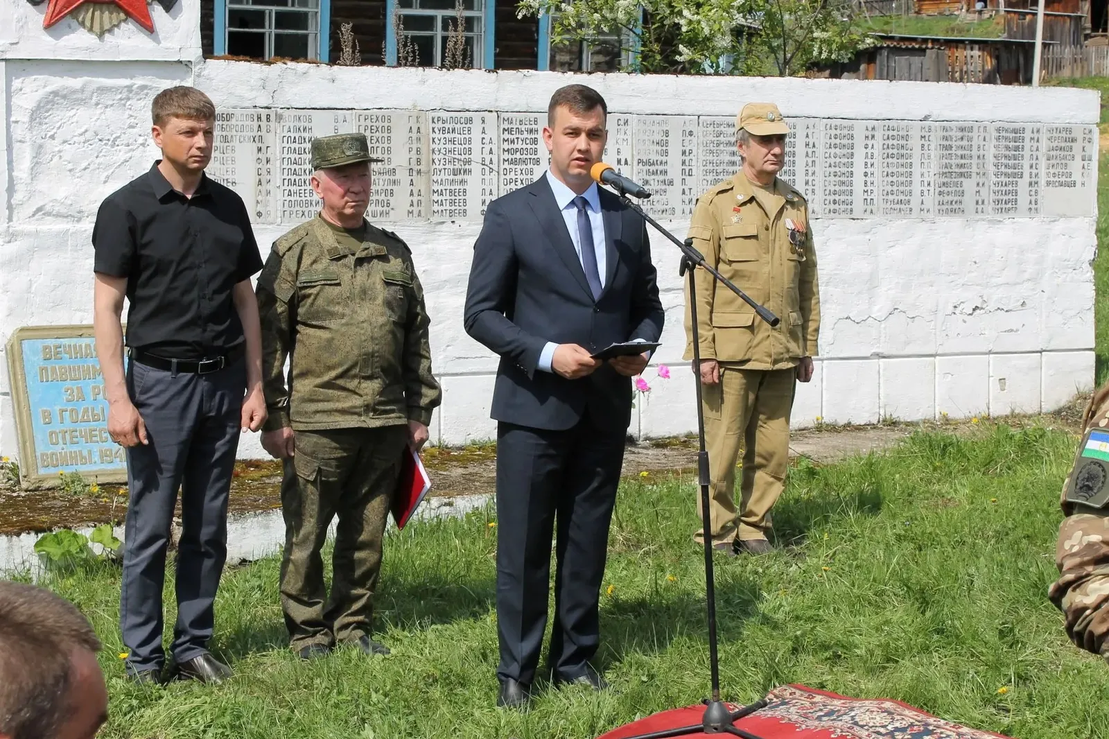 В Дуванском районе простились с уроженцем Калмаша
