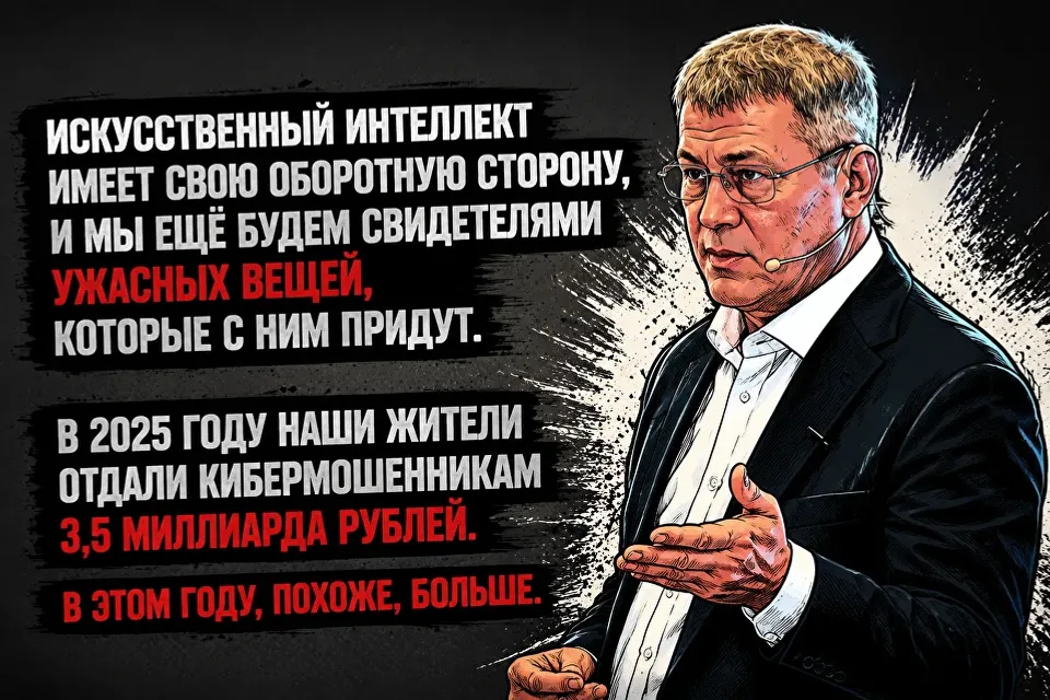 10 главных цитат Радия Хабирова про внедрение ИИ в Башкирии